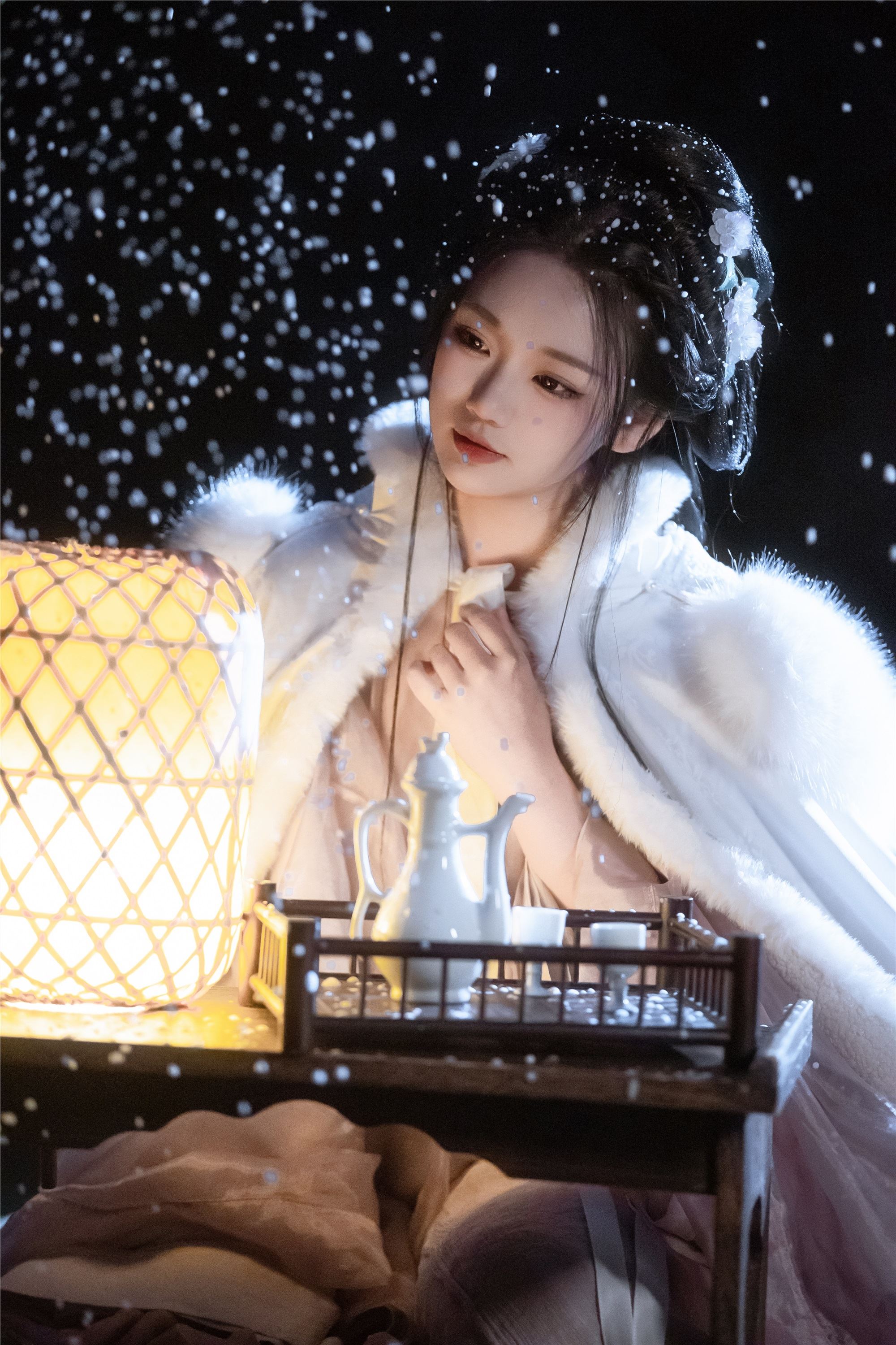 YITUYU 艺图语 2025.03.06 风雪夜归人 晚江亭